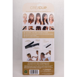 Kit Creaclip haute qualité et set de ciseaux et accessoires de coiffure
